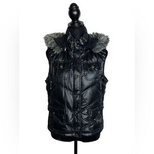 20. Harley Davidson Vest + Puffer/Fur